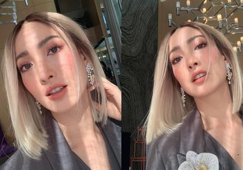 New Look “แต้ว ณฐพร” ผมสั้น สีผมสายฝอ