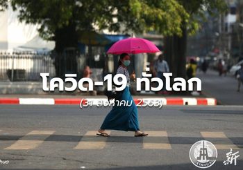 สถานการณ์โควิด-19 ทั่วโลก – 31 ส.ค.