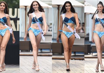 30 มิสยูนิเวิร์สไทยแลนด์ 2020 อวดหุ่นโชว์ ชุดว่ายน้ำ รอบ Swimsuit Competition