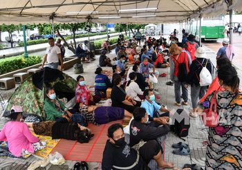 บรรยากาศก่อนการชุมนุม #19กันยาทวงอํานาจคืนราษฎร [ช่วงเช้า]