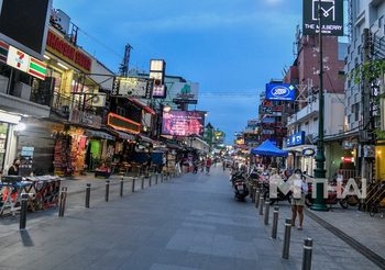 ‘ถนนข้าวสาร’ เงียบเหงา หลังพบผู้ติดเชื้อโควิด-19