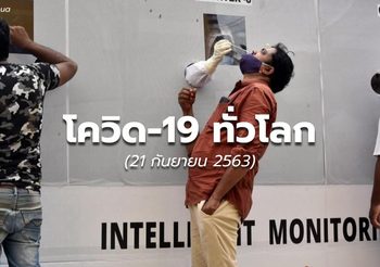 สถานการณ์ โควิด-19 ทั่วโลก -21 ก.ย.