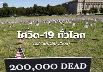 สถานการณ์โควิด-19 ทั่วโลก – 23 ก.ย.