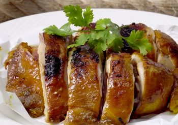 สูตร ไก่ย่างขมิ้น เนื้อนุ่มหอมฟุ้งกลิ่นสมุนไพร