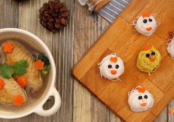 สูตร ก๋วยเตี๋ยวไก่กุ๊กๆ เมนูน่ารักแถมดีต่อสุขภาพ