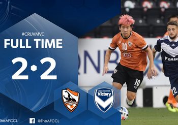 สู้ได้ดี! สิงห์ เชียงราย โดน เมลเบิร์น วิคตอรี นำก่อน 2-0 กลับมาเสมอ 2-2