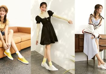 9 ลุคสุดคิ้วท์ โบว์ เมลดา มาแมทช์ลุคสดใส แฟชั่นรองเท้าผ้าใบ Keds ที่สาวๆเลิฟ