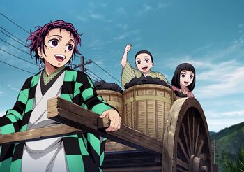 ภาพยนตร์อนิเมะญี่ปุ่น “Demon Slayer : Kimetsu No Yaiba ดาบพิฆาตอสูร”