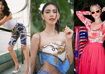 15 แฟชั่นดารา แมทช์ไอเท็มลายพิมพ์สุดเก๋ คอลเลกชั่นวินเทอร์ 2020 ‘ลา เพอร์เล่ บาโรค’ จาก La Boutique