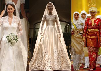 7 ชุดเจ้าสาวราชวงศ์ จากพิธีอภิเษกสมรส ที่แพงที่สุดและตราตรึงใจตลอดกาล