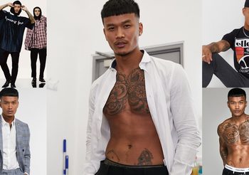“ศักดิ์ สระแก้ว” นายแบบหนุ่มไทย มีเสน่ห์เท่บาดใจ ได้ร่วมงานกับ Burberry