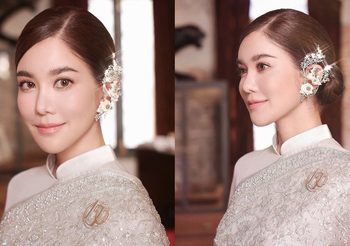 ดอกไม้ของพระอาทิตย์ “ก้อย รัชวิน” เผยที่มาและความหมายเครื่องประดับ ในวันสำคัญ