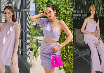 25 แฟชั่นมาแรง “สีม่วงลาเวนเดอร์” สายแฟต้องมี!