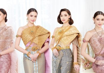 แพทริเซีย กู๊ด เจิดจรัสในลุคชุดไทยจักรพรรดิ สวยสง่างามดั่งต้องมนตร์