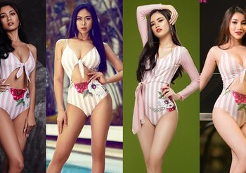 ยลโฉม 16 คนสุดท้าย มิสยูนิเวิร์สเมียนมาร์ ในชุดว่ายน้ำ ก่อนตัดสิน 30ธค นี้