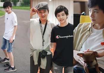 เอเอ หลานชาย โทนี่ รากแก่น น่ารักหล่อใส สไตล์โอปป้า
