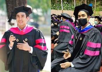 ณเดชน์ คูกิมิยะ เรียนจบ ป.โท แล้ว หลังใช้เวลา 4 ปี งานเยอะแต่ไม่ทิ้งเรื่องเรียน