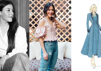 ดีไซน์เนอร์สาวสวย Alexandra O’Neill ผู้อยู่เบื้องหลัง ชุดสีฟ้าน้ำทะเล สตรีหมายเลข1
