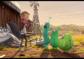 การผจญภัยของ หลุยส์ เด็กชายวัย 12 ขวบผู้โดดเดี่ยว ใน  “Luis and the Aliens” ทาง โมโนแมกซ์