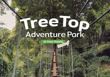 Tree Top Adventure Park กาญจนบุรี สายเที่ยวเเอดเวนเจอร์ต้องมาลอง!