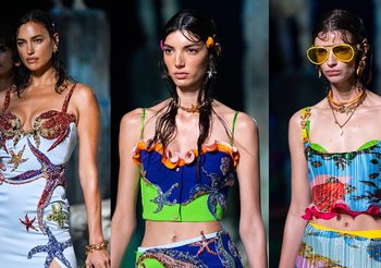 สนุกสนานไปกับเครื่องประดับสีสันสดใส แรงบันดาลใจจากท้องทะเล Versace คอลเลคชั่นฤดูใบไม้ผลิและฤดูร้อน 2021