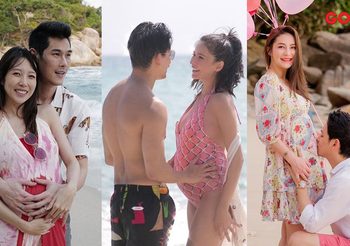 คู่รักดาราว่าที่พ่อแม่มือใหม่ ฉลองวาเลนไทน์ 2021 พร้อมลูกในท้อง