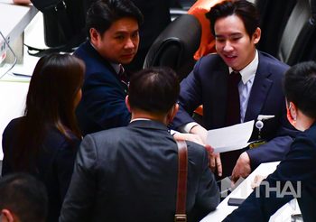 บรรยากาศห้องสุริยัน หลังประกาศผลโหวต อภิปรายไม่ไว้วางใจ