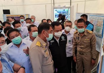 “อนุทิน” ลงพื้นที่ปทุมธานี เผยการระบาดโควิด อยู่ในจุดที่ควบคุมได้แล้ว