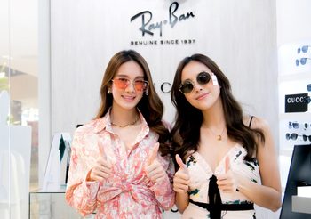 แว่นท็อปเจริญ ต้อนรับสองสาวเพื่อนซี้ “เนย ปภาดา – เม นิศาชล” ควงคู่ช้อปแว่นแมตช์ลุครับทรัพย์