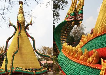 สายมูไม่ควรพลาด! เจดีย์เปลือกหอยแครง ที่เที่ยวนครพนม