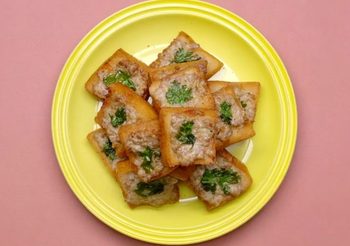วิธีทำ ขนมปังหน้าหมู เมนูของว่าง ทำง่ายอร่อยด้วย