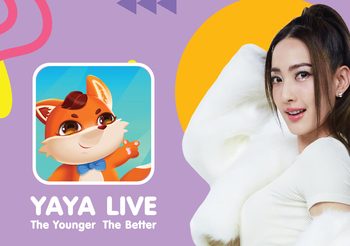 แต้ว ณฐพร แบรนด์แอมบาสเดอร์ YAYA LIVE THAILAND แอปพลิเคชันไลฟ์สตรีมดาวรุ่ง
