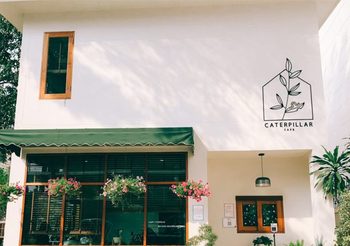 Caterpillar cafe คาเฟ่น่ารักๆ สไตล์โฮมมี่ อบอุ่น เหมาะแก่การพักผ่อน