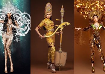 แอบส่อง ชุดประจำชาติ มิสแกรนด์อินเตอร์ฯ20 จากหลายประเทศ ก่อนโชว์ชุดจริงพรุ่งนี้