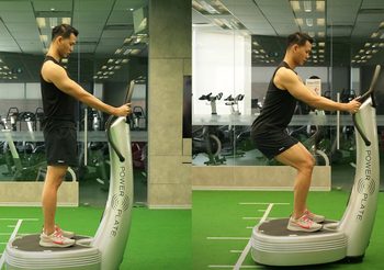 3 ท่าออกกำลังกายบน Power Plate สำหรับมือใหม่ ฟิตเฟิร์มภายใน 15 นาที