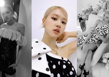 สวยไร้ที่ติ Rose BlackPink ในชุดเดรส ของ Saint Laurent