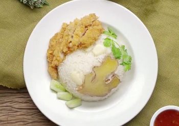 วิธีทำ ข้าวมันไก่ทอด เมนูยอดฮิต ทำกินเองง่ายๆ อร่อยทั้งครอบครัว