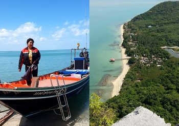 168 ชั่วโมงที่ไม่เคยหยุดนิ่งของ จนท.นำจ่ายหญิงแห่ง เกาะนกเภา แล่นเรือกางใบ สุดทุกเส้นทาง