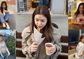 50 ไอเดีย ท่าโพสต์ในคาเฟ่ สไตล์ เยริ Red Velvet สุดปังแบบสาวเกาหลี