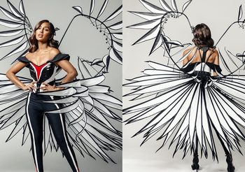 มิสยูนิเวิร์สออสเตรเลีย เปิดตัวชุดประจำชาติ Black Swan ไม่หวือหวาแต่ความหมายลึกซึ้ง