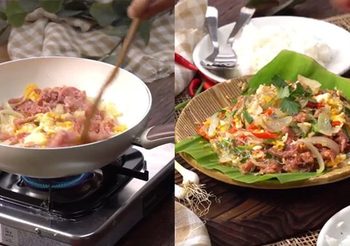 วิธีทำ แหนมผัดไข่ เมนูทำง่าย อิ่มอร่อยครบรส