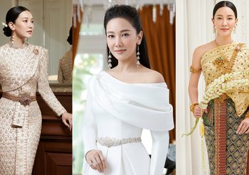 นุ่น วรนุช งดงามในชุดไทย มูลค่าสูงถึง 7 หลัก