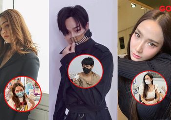 พาเหรดคนบันเทิงฉีดวัคซีน ซิโนแวค ชมพู่ อารยา – เป๊ก ผลิตโชค อั้ม – พัชราภา นำร่อง!