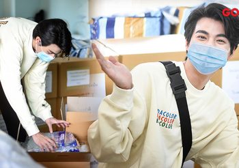 หล่อใจบุญ กลัฟ คณาวุฒิ และแฟนคลับระดมทุนกว่า 1.5 ล้านบาท บริจาคสู้โควิด 40 รพ.ทั่วไทย