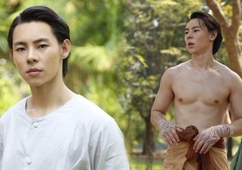 ปังไม่ไหว! “อินทัช” โชว์ซิกแพค ประเดิมพีเรียดทำโซเชียลสะเทือน