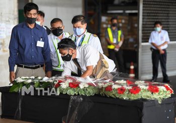 รับศพ 2 แรงงานไทยเสียชีวิตที่อิสราเอลกลับประเทศไทย
