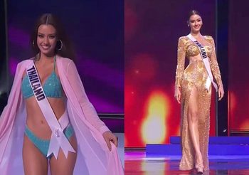 ออร่าตาแตก! อแมนด้า โชว์ชุดว่ายน้ำ-ชุดราตรี รอบพรีลิมฯ มิสยูนิเวิร์ส 2020