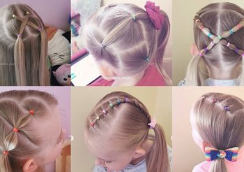 10 ทรงผมเด็ก สำหรับคุณพ่อ ที่ถักเปียไม่เป็น ทำง่ายและเสร็จเร็ว ให้ลูกสาวไปอวดเพื่อน