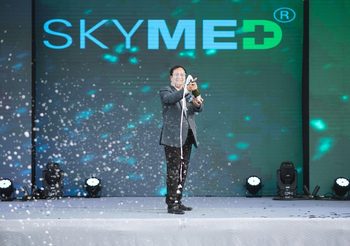 บริษัทเมืองเศรษฐกิจพอเพียง ทำบุญเปิดโรงงาน “SKYMED” ศรีราชา ตามแผนพัฒนาขยายฐานการผลิตพื้นที่ Eastern Seaboard