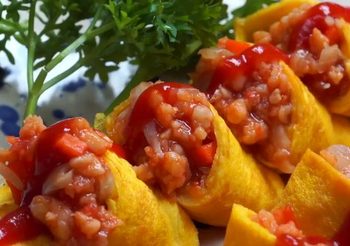 วิธีทำ ไข่ยัดไส้โรล เมนูไข่แสนอร่อย ไส้แน่นๆ อร่อยพอดีคำ